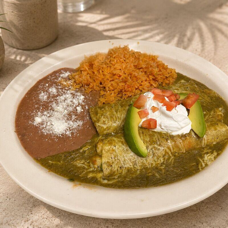 Shrimp Enchiladas