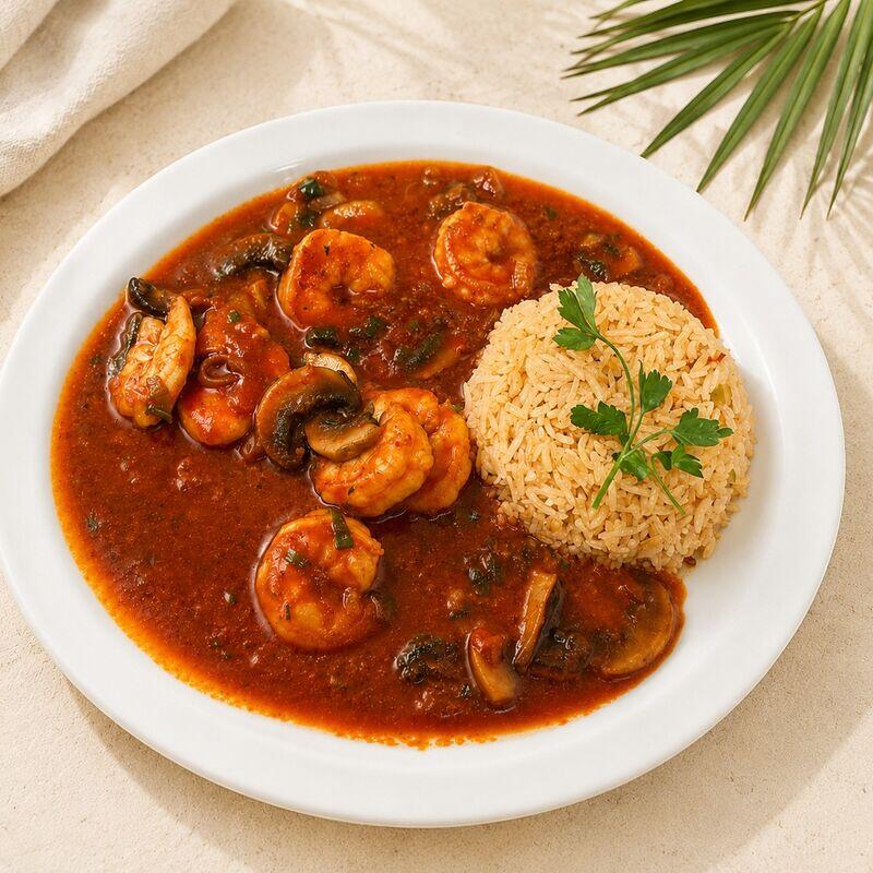 Arroz con Camarones
