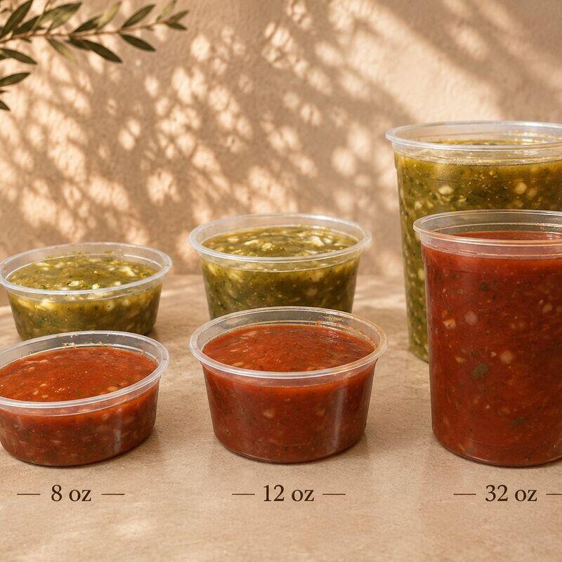 Side 8 Oz Salsa & Chips